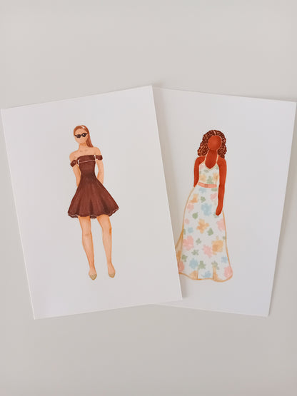 Hand-Painted Custom Mini Portraits