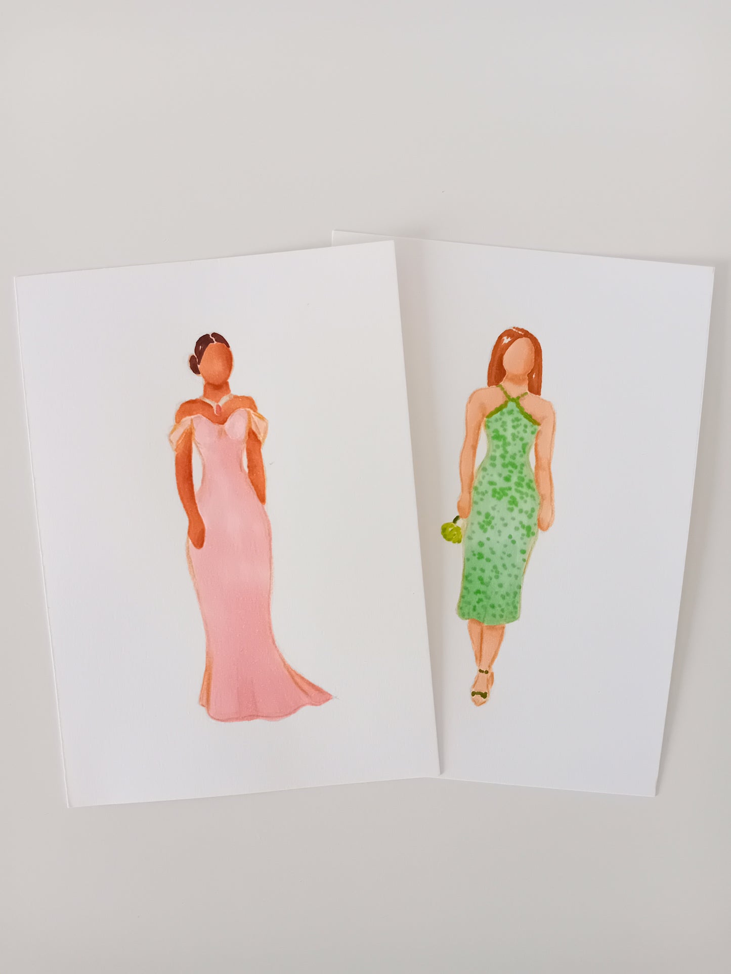 Hand-Painted Custom Mini Portraits