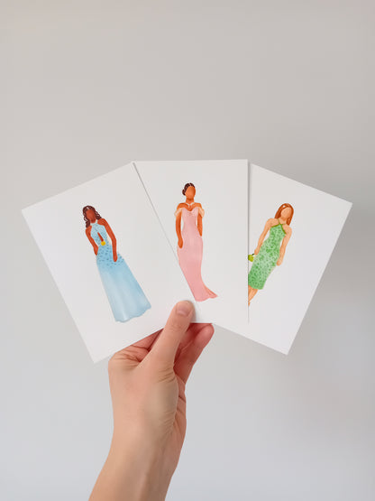 Hand-Painted Custom Mini Portraits