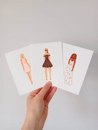Hand-Painted Custom Mini Portraits