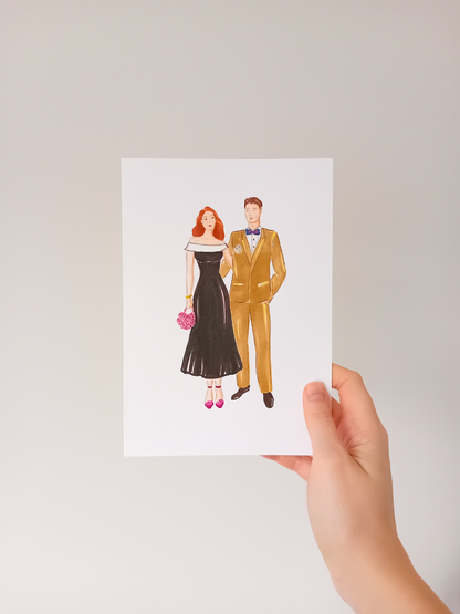 Hand-Painted Custom Made Portrait