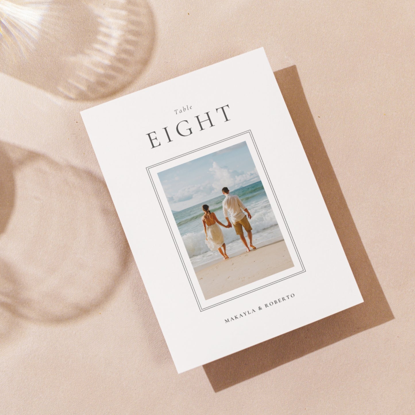 Table Numbers template made in Canva