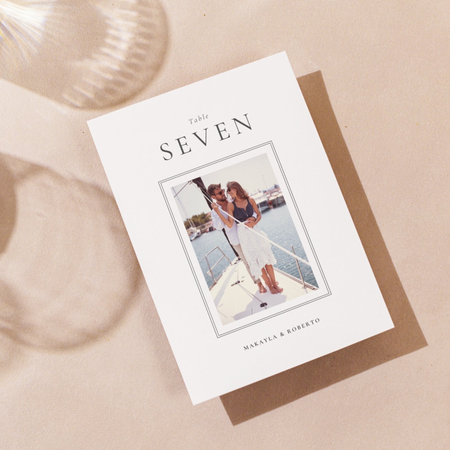 Table Numbers template made in Canva