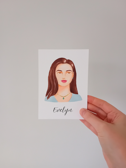 Hand-Painted Custom Made Place Cards