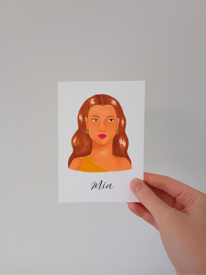 Hand-Painted Custom Made Place Cards